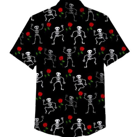 Festive Skeleton Black Shirt - Multi-Size Pack