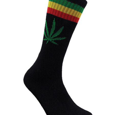 Leaf Republic Socks - Rasta Stripes