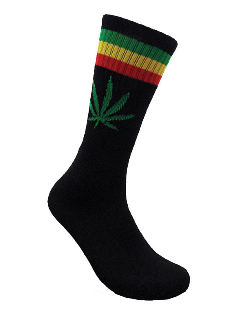 Leaf Republic Socks – Rasta Stripes