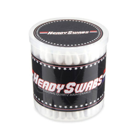 Heady Swabs – 100ct | Premium Cotton Swabs for Dabbing & Quartz Maintenance