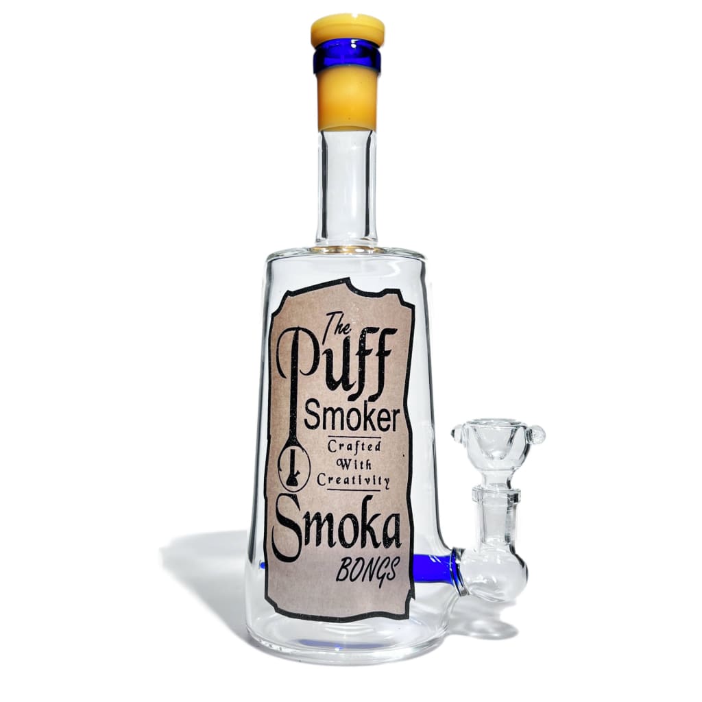 Heavy-duty Liquor Bottle Smoker Water Pipe High-quality Borosilicate Glass