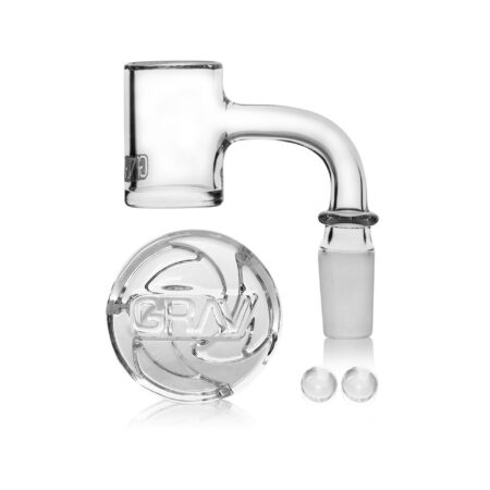 GRAV® 14mm 90° Seamless Quartz Banger Set