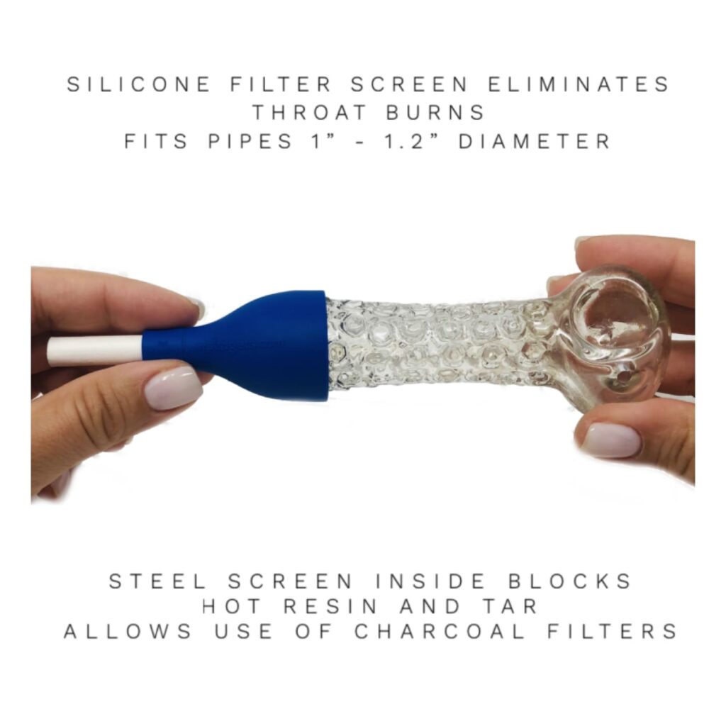 Weedgets XLarge Smoke Blocker Filter Adapter for Weed Pipes