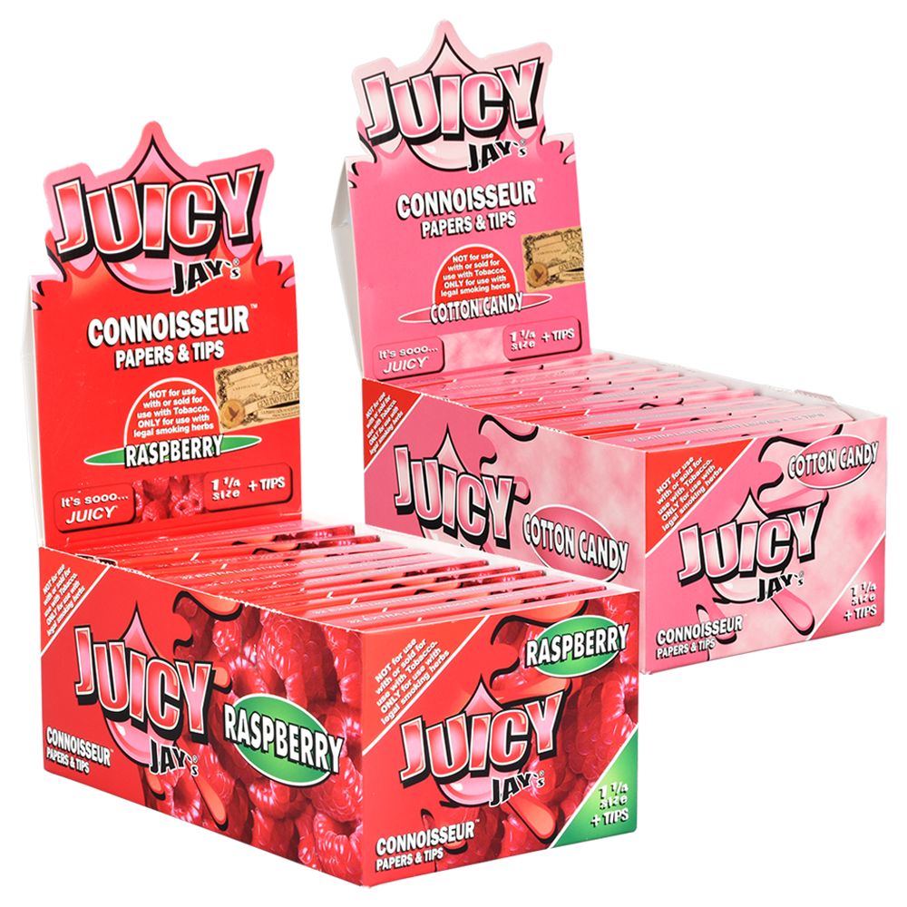 Juicy Jay’s Connoisseur Papers + Tips | 1 1/4 | 32pc | 24pk