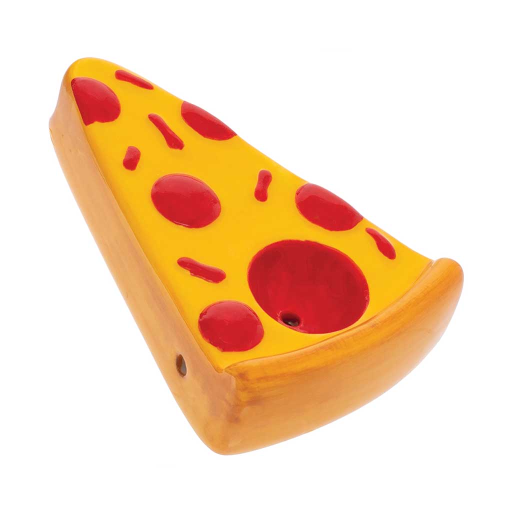 PIZZA SLICE CERAMIC PIPE – WACKY BOWLZ
