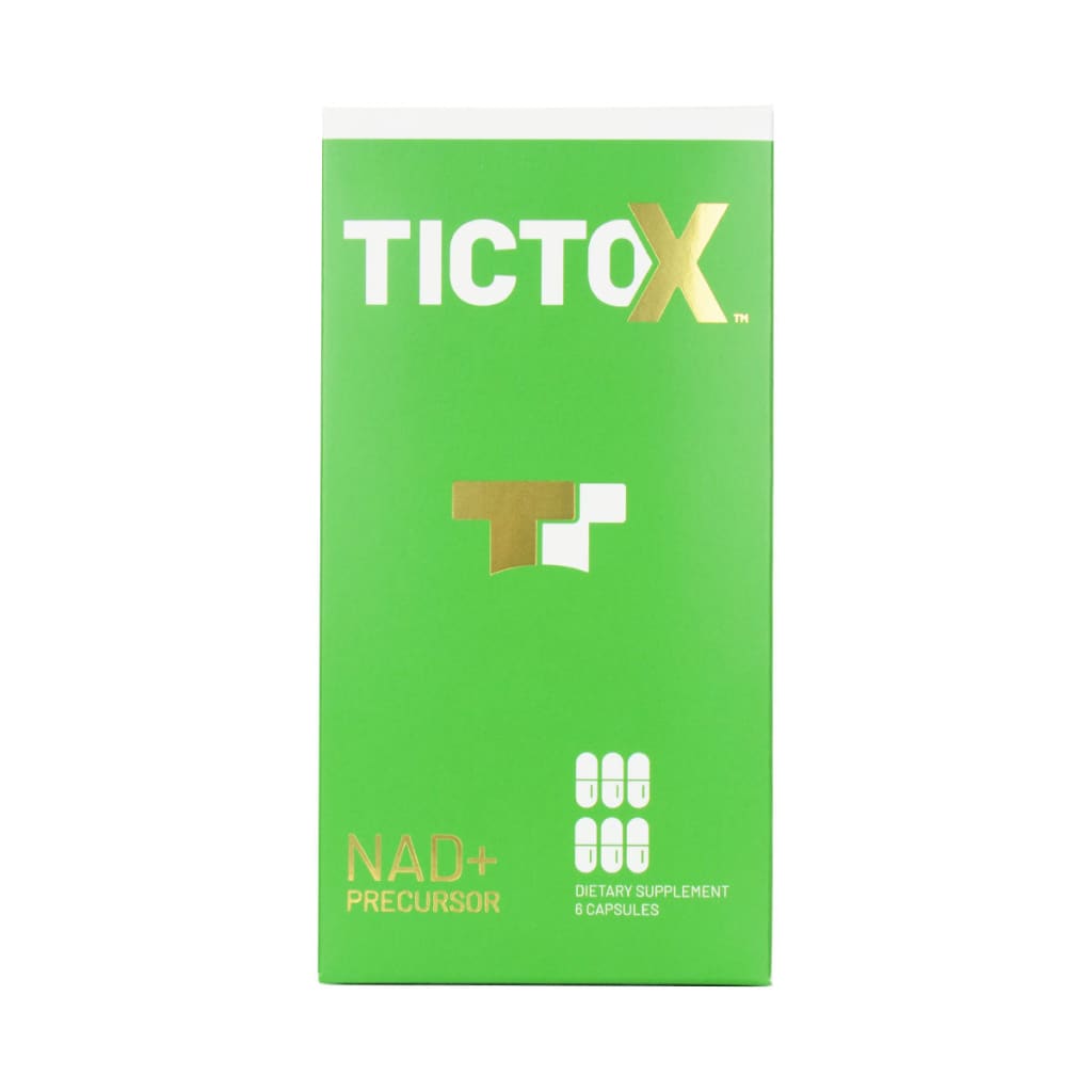 Tictox Detox Nad Plus Precursor Dietary Supplement Capsules