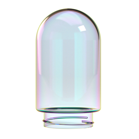 Single Bubble Glass Globe (Large)