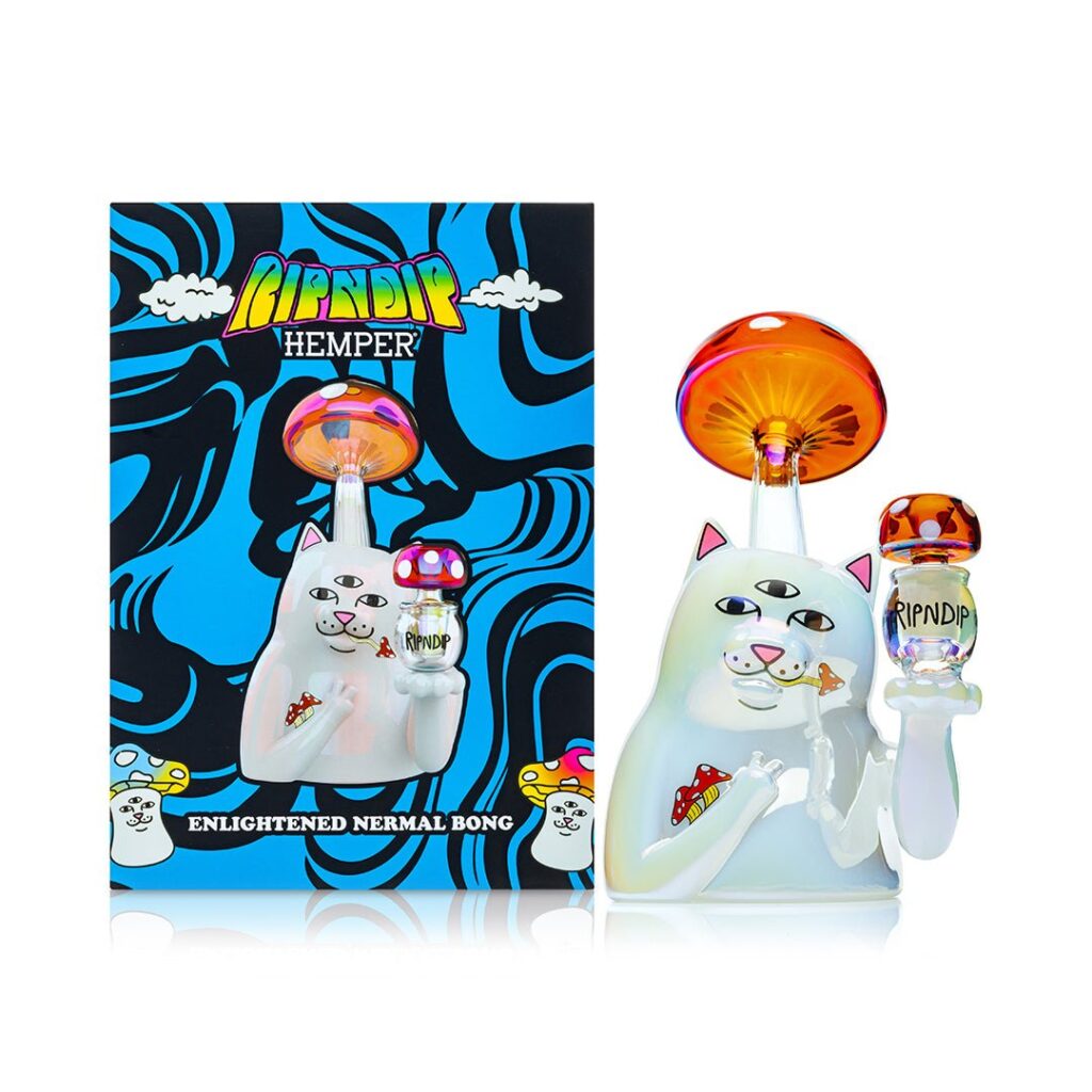 RIPNDIP x HEMPER  – Enlightened Nermal Bong