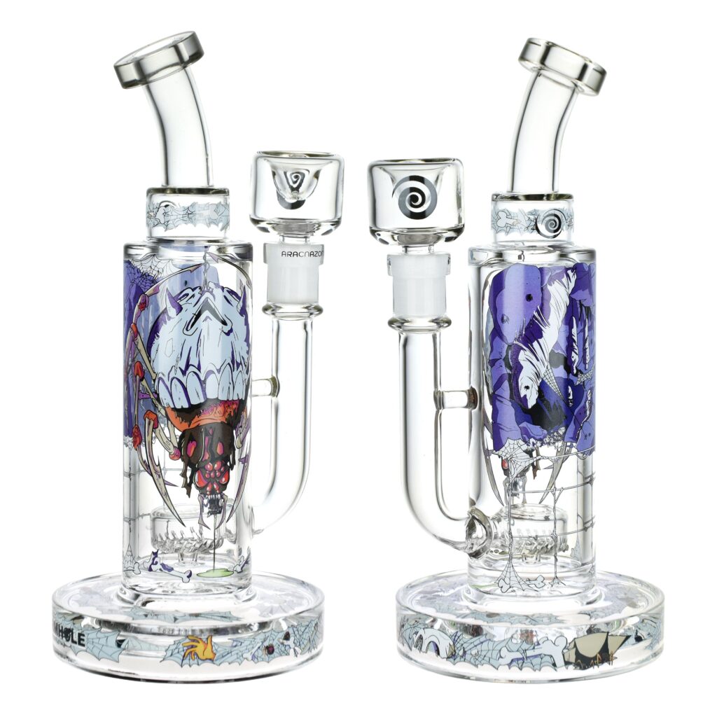 Wormhole Arachna-Zombies Water Pipe – 9.25″ / 14mm F