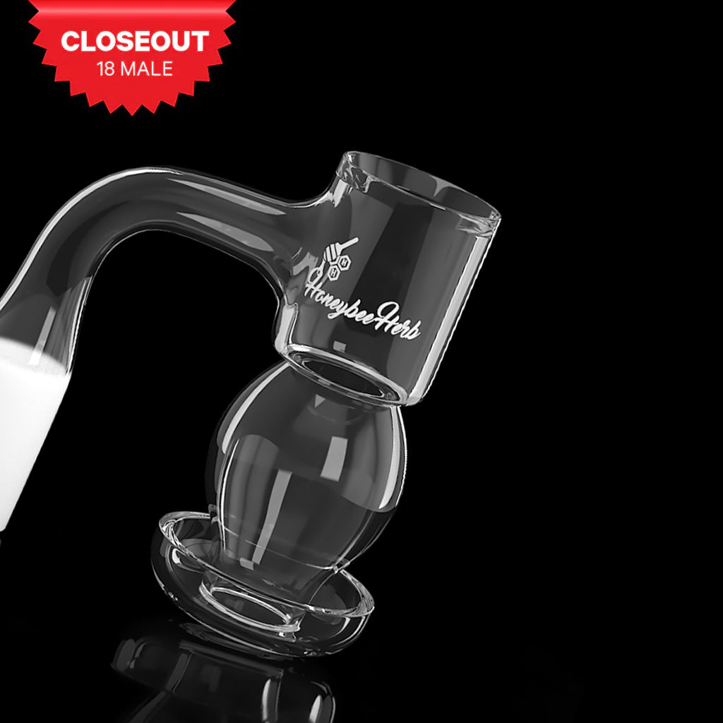 HONEYSUCKLE BUBBLE QUARTZ BANGER – 90° DEGREE | BL-CLOSEOUT
