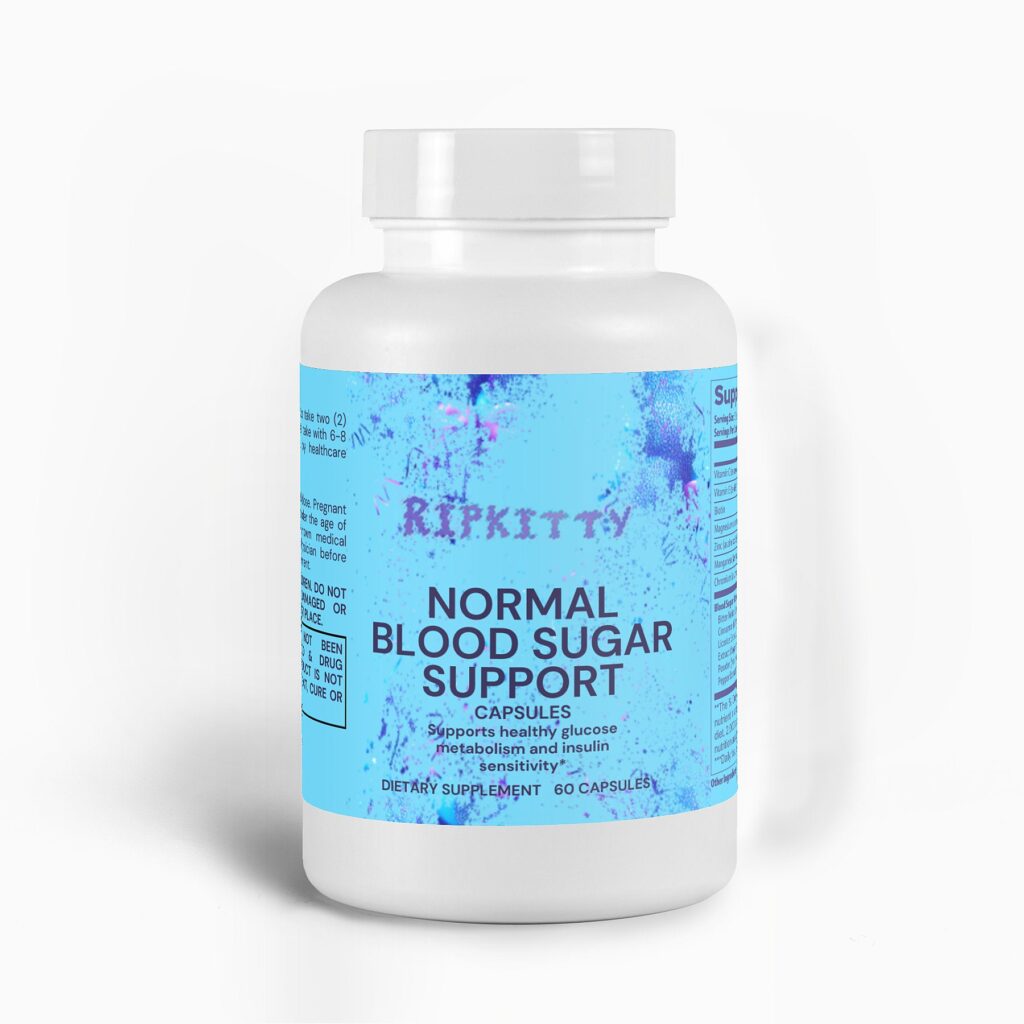 Ripkitty Metabolic Core: Blood Sugar Support (60 Capsules)
