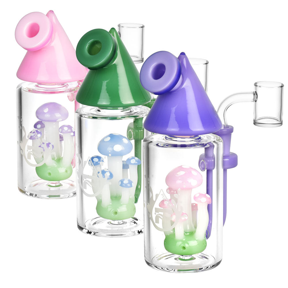 Pulsar Apex Shroom Dab Rig – 6.75″/14mm F/Colors Vary