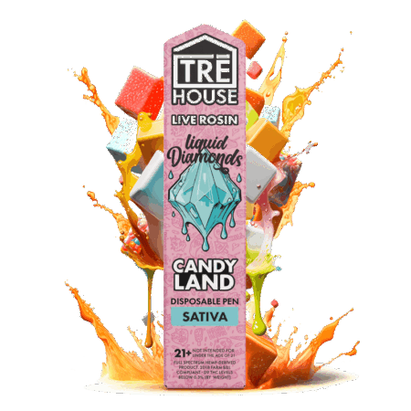 Pen - Candyland - Sativa - Live Rosin - Liquid Diamonds - (10 Pack)