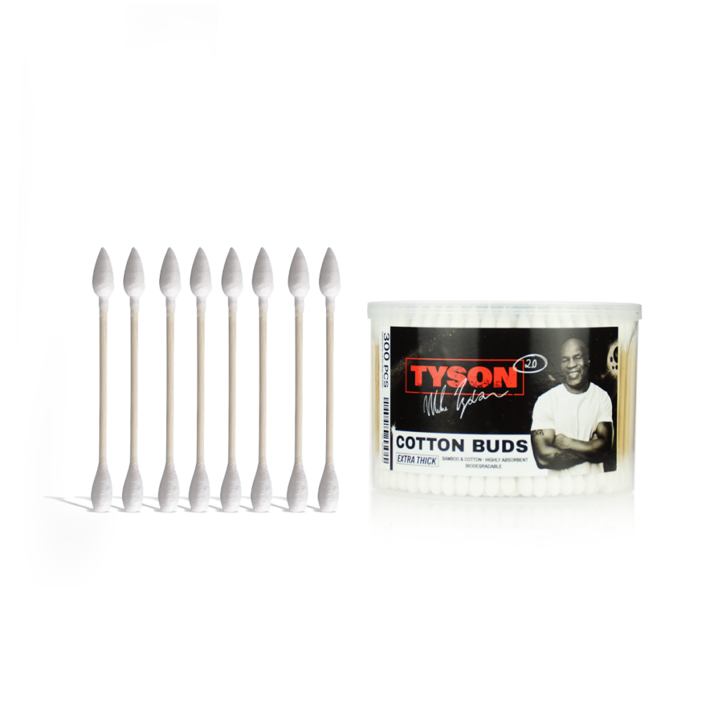 Premium Extra Thick Cotton Swabs – 300 Count