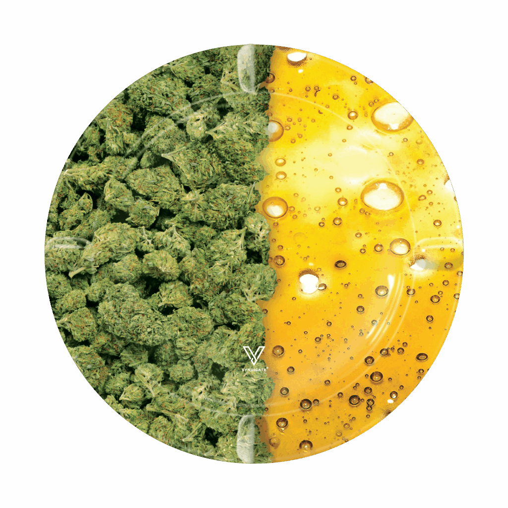 Oil and Buds Blazin’ Ashtray Metal