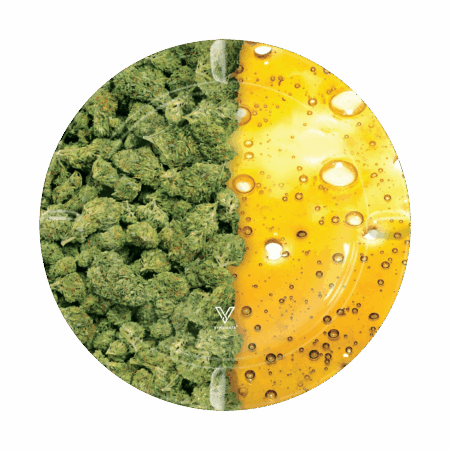 Oil and Buds Blazin' Ashtray Metal