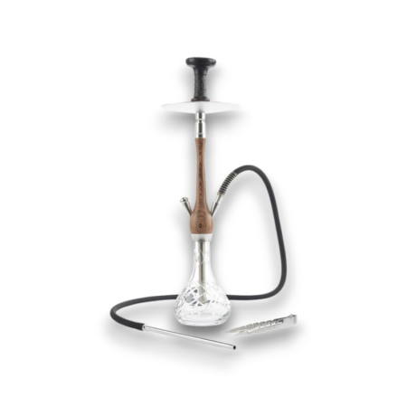 Timber LUX Hookah with Elegant Wood Finish