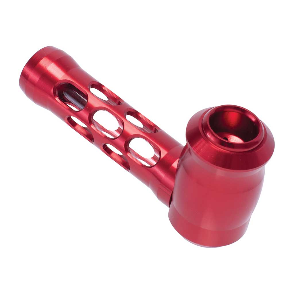 ALUMINUM GLASS PERFORATED HAND PIPE - Image 6