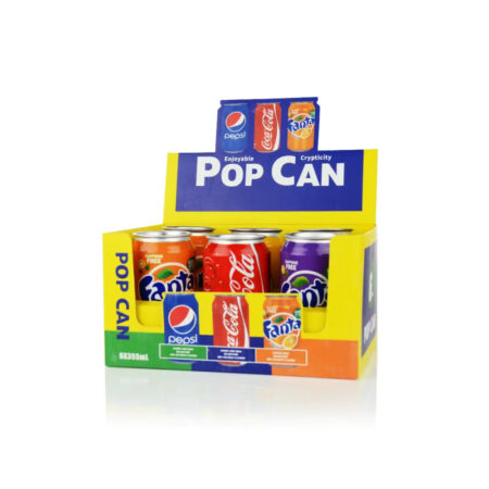 Stash Safe can 6 Pack Lion Rolling Circus