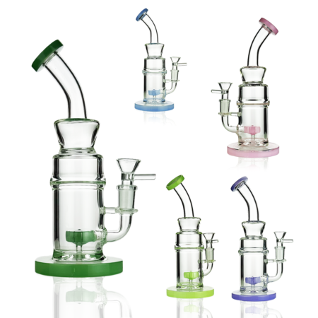 8-Inch Slime Shower Water Pipe with 14mm Bowl