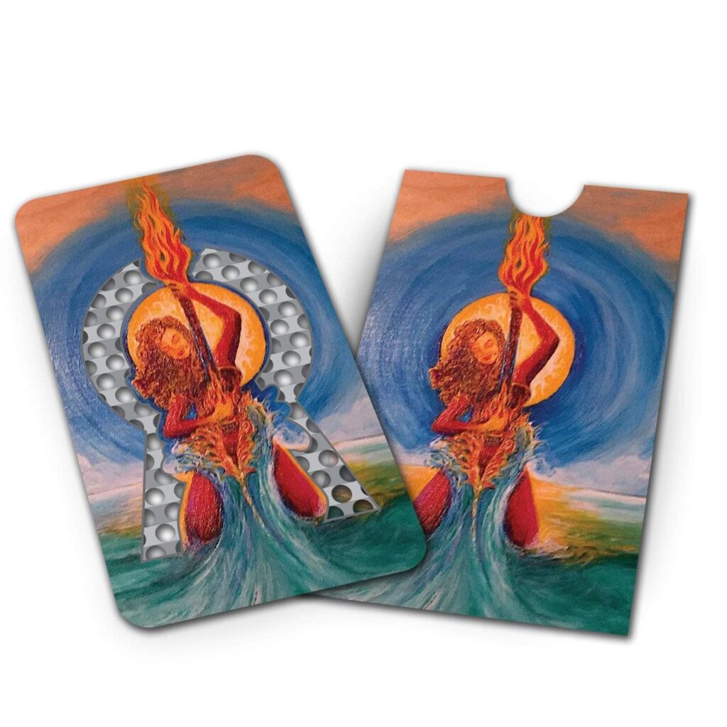 Custom Grinder Card (full color print with full color sleeve)