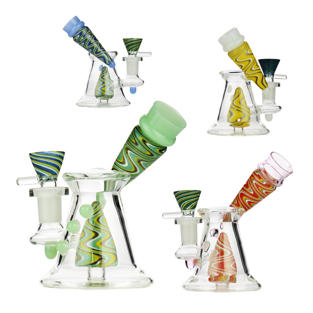Artisan 5″ Side Neck Water Pipe with Reversal Design