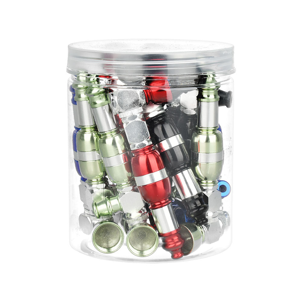 Metal Pipe w/ Carb – 4″ / 14PC