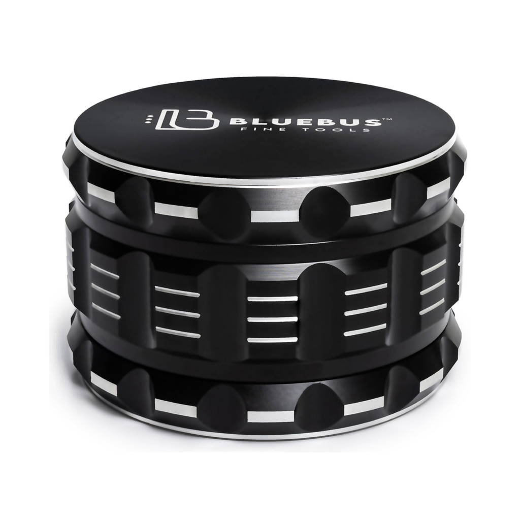 GA 4-Piece Aluminum Herb Grinder – 2.5-Inch Mid-Size | BlueBus Fine Tools