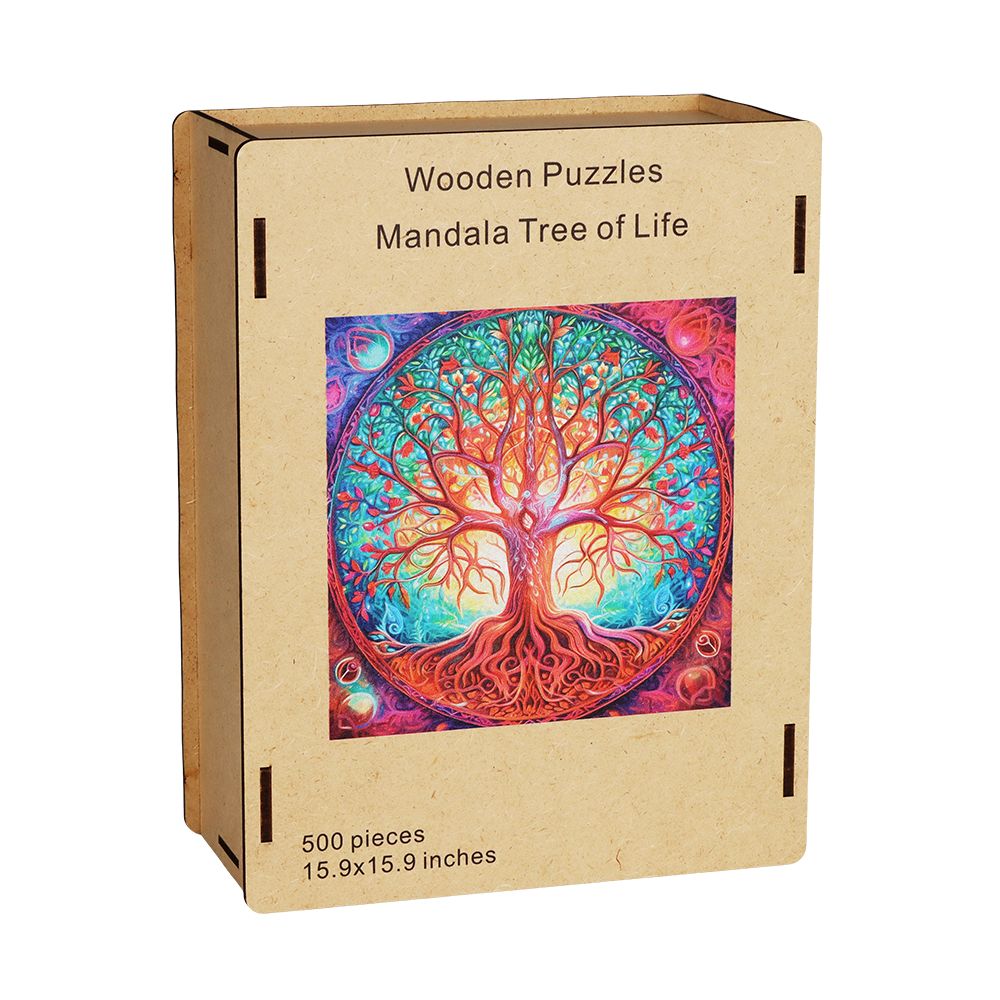 Tree of Life Whimsy Wooden Puzzle – 500 Pieces