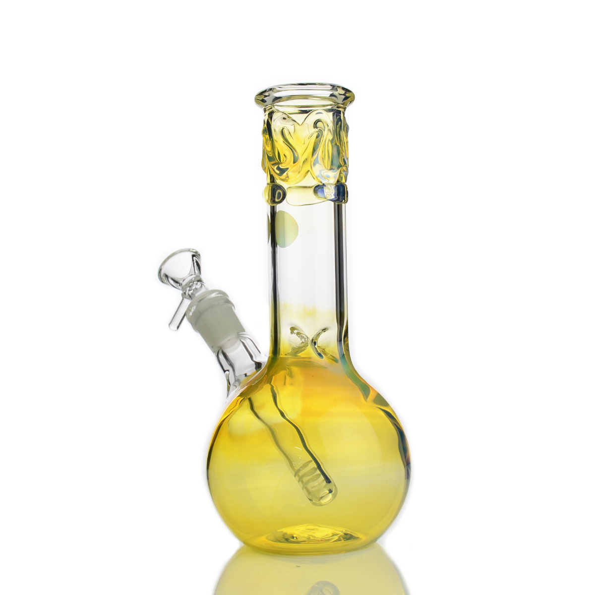 8-inch Fumed Sphere Base Water Pipe, USA Made - Image 3