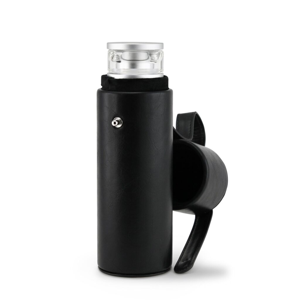 Hydrology9 & NX Leather Carrying Case – Black