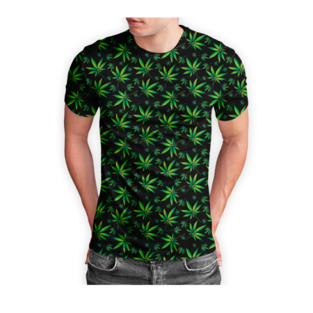Black Polyester Short Sleeve T-Shirt 5-Pack