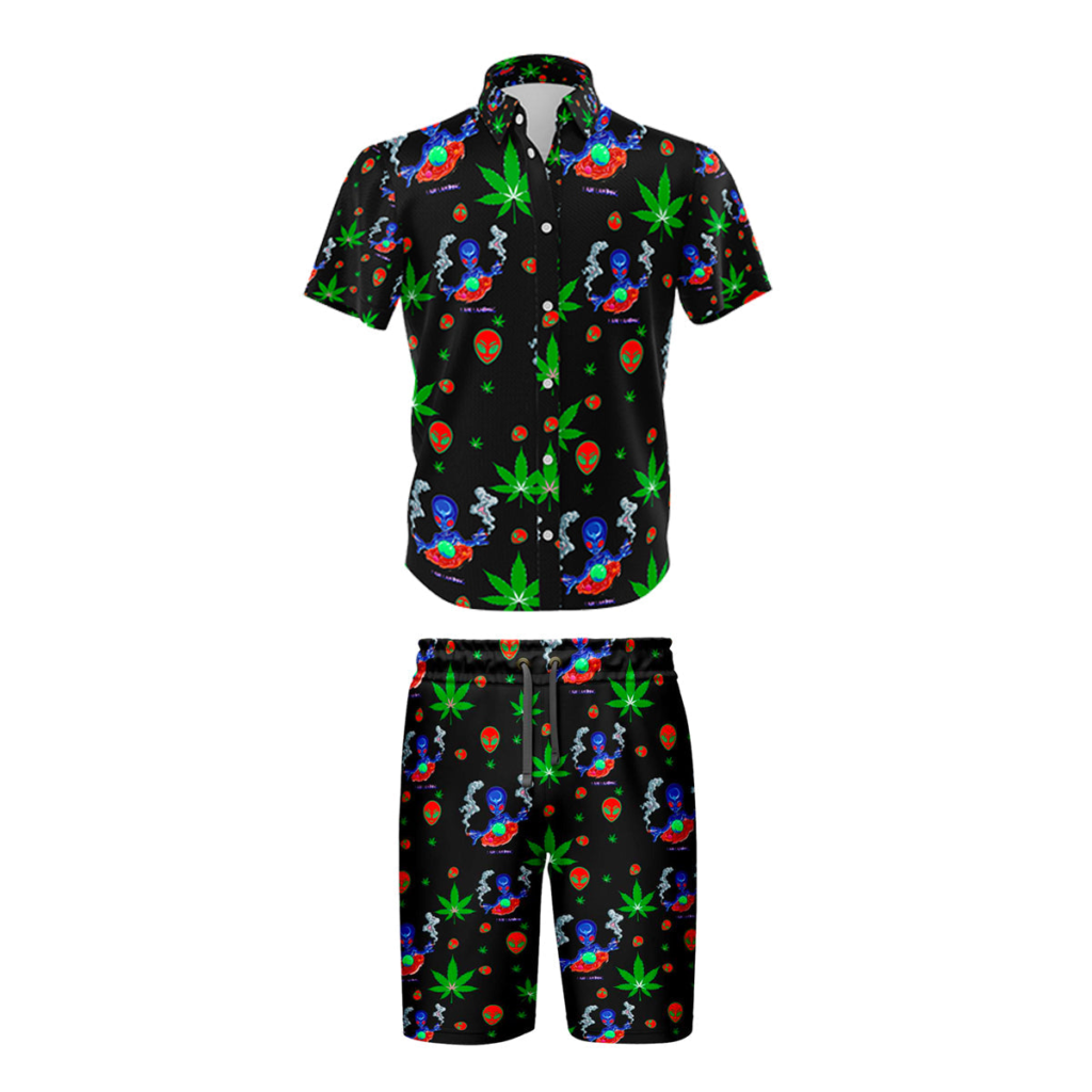 Black Comfort Shirt & Short Set – 5-Pack Assorted Sizes