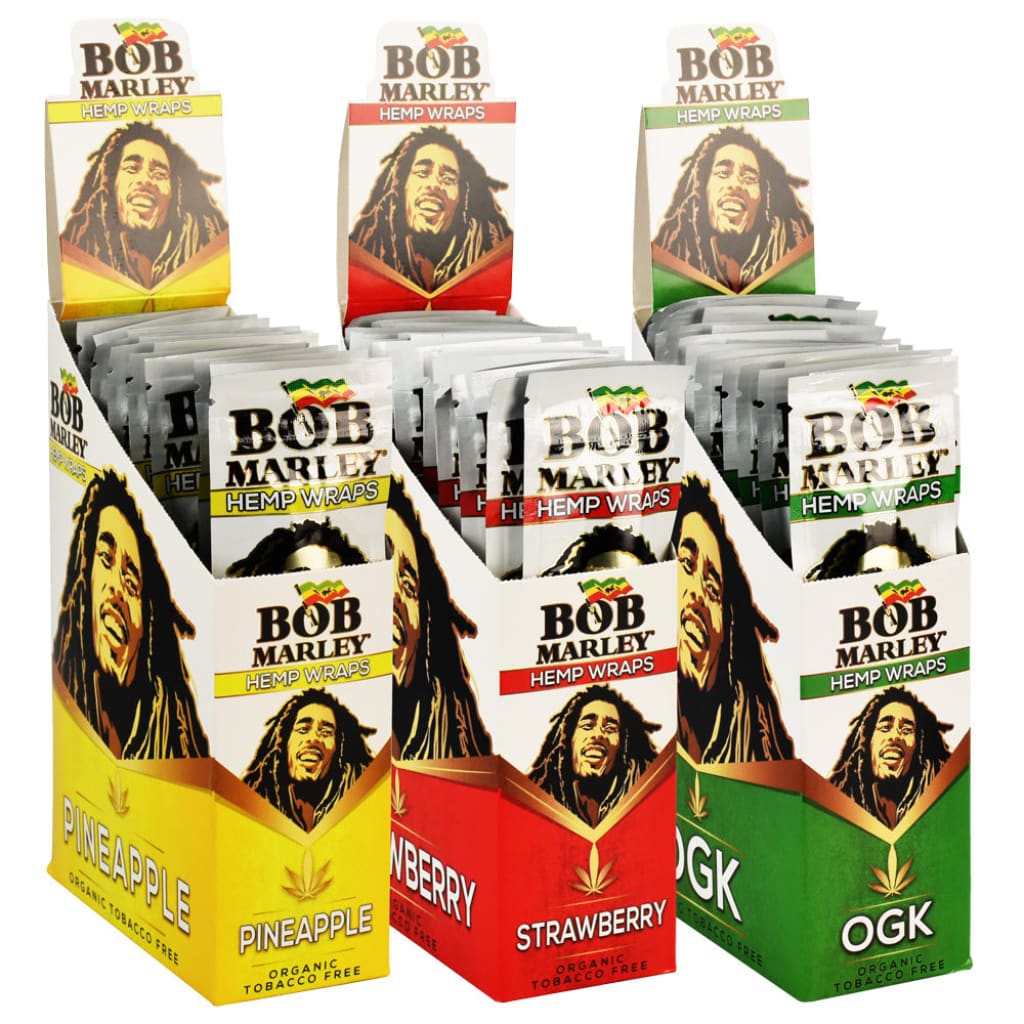 Organic Hemp Wraps – Multiple Flavors (25-pack Display)