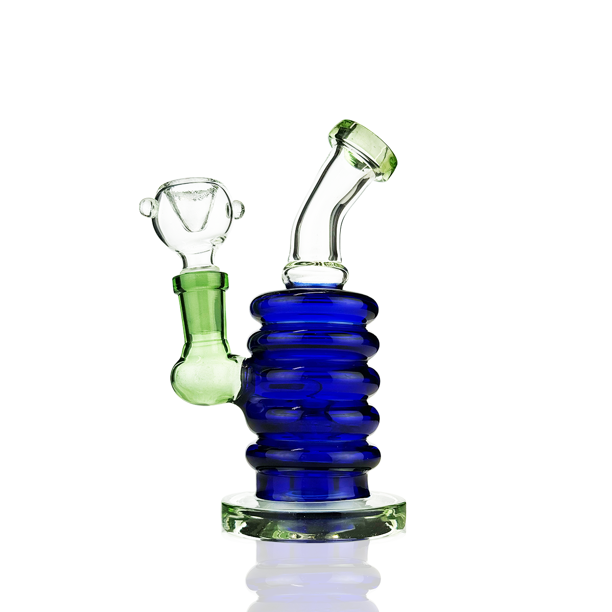 6" Color Tube Ring Body Water Pipe - Image 5
