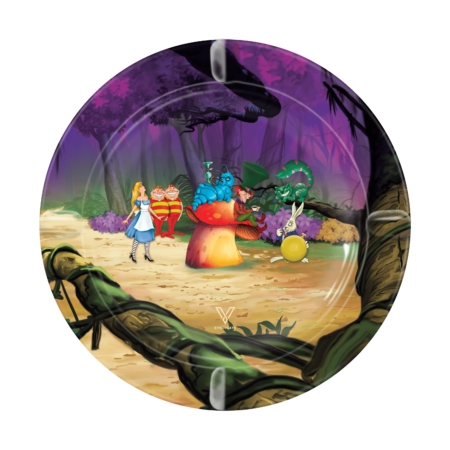 Alice Mushroom Blazin' Ashtray Metal