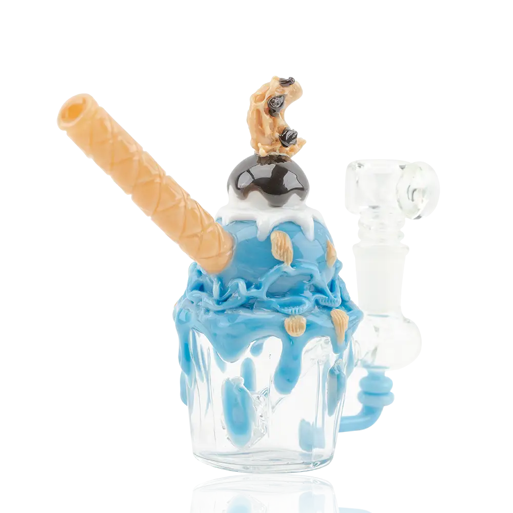 Empire Glassworks Cookie Monster Sundae Mini Rig