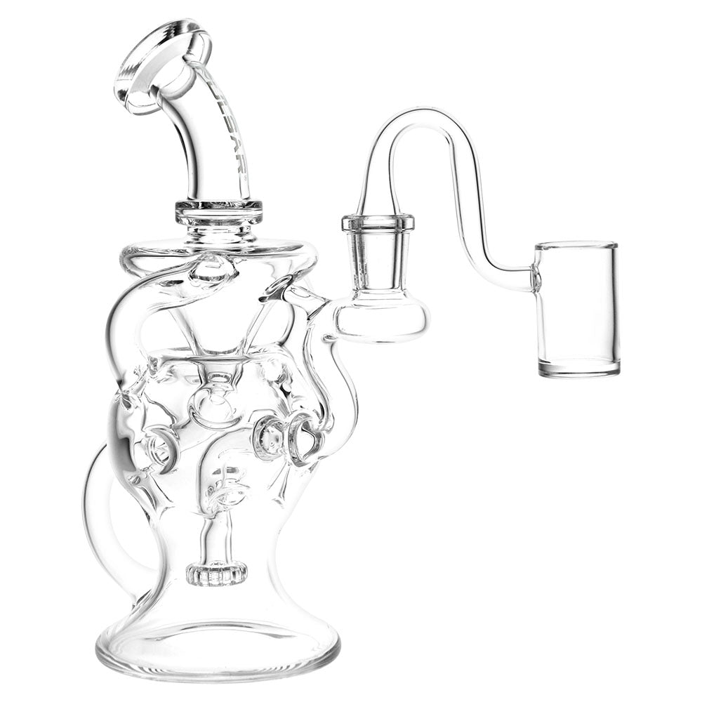 Pulsar Super Ball Egg Style Recycler 3 Arm Rig – 7.75″ / 14mm F / Clear