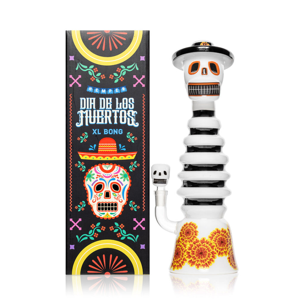 Dia De Los Muertos XL Bong 13.2″