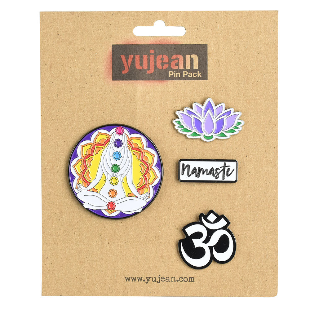 Mindfulness Enamel Pin Pack – Set of 4