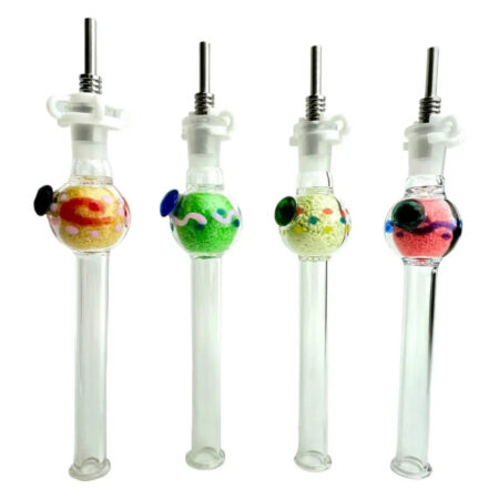 Cali Cloudx Glow in the Dark Nectar Collector with Titanium Tip