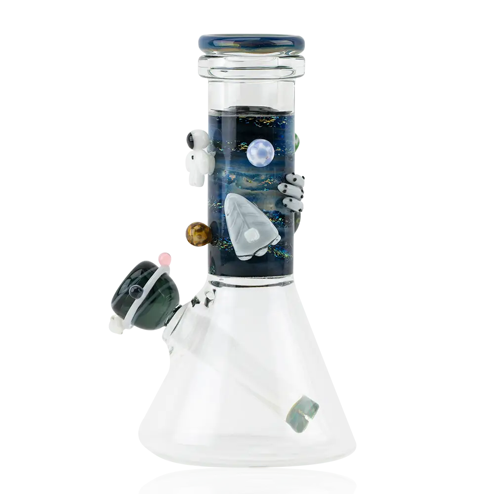 Empire Glassworks Baby Beaker-galactic Bong