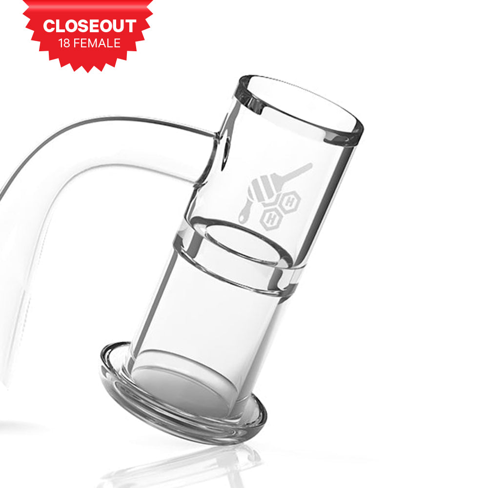 HONEYSUCKLE XL QUARTZ BANGER – 90° DEGREE | YL-CLOSEOUT