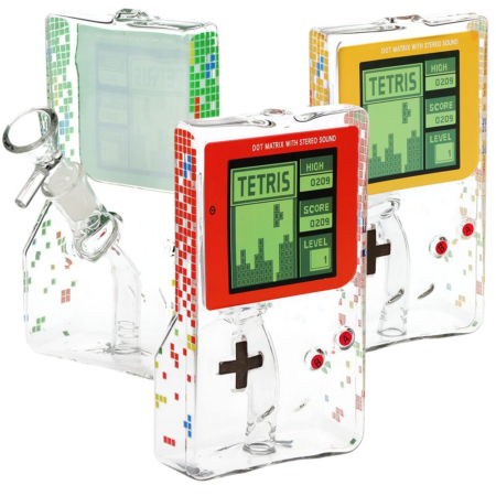 3CT BUNDLE - Gamedude Glass Bubbler - 6.5" / 14mm F / Assorted Colors