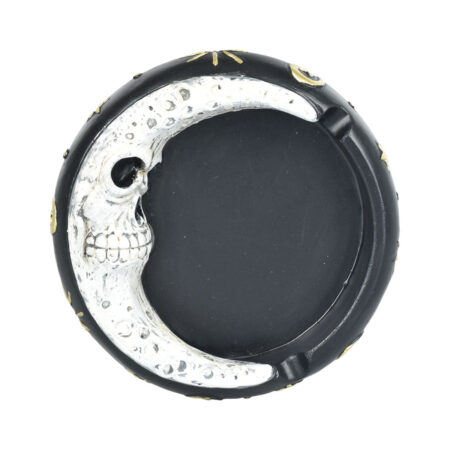 Scary Skull Moon Ashtray | 4.5″