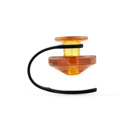 Puffco Peak Precision Carb Cap in Yellow