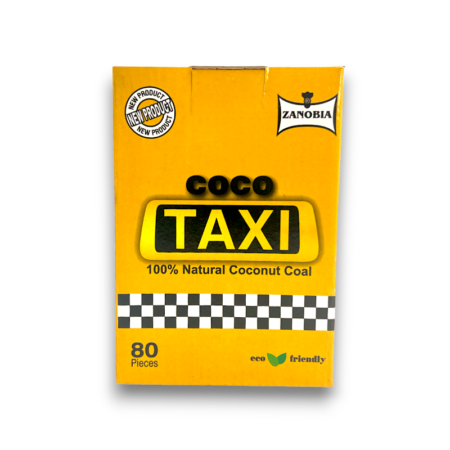 Coco Taxi Premium Herbal Charcoal 80 Count