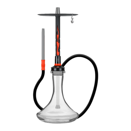 Elegant 24-Inch Flame Hookah