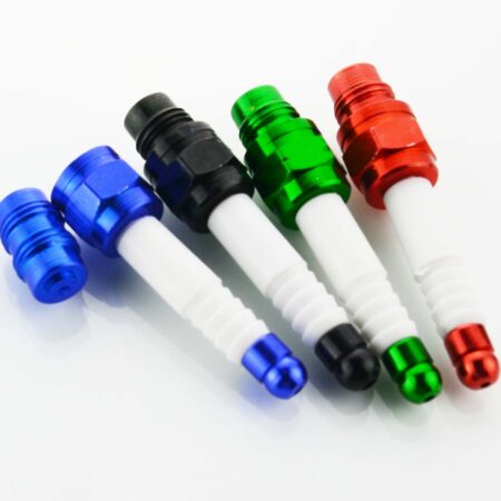 Compact Spark Plug Metal Chillum Pipe