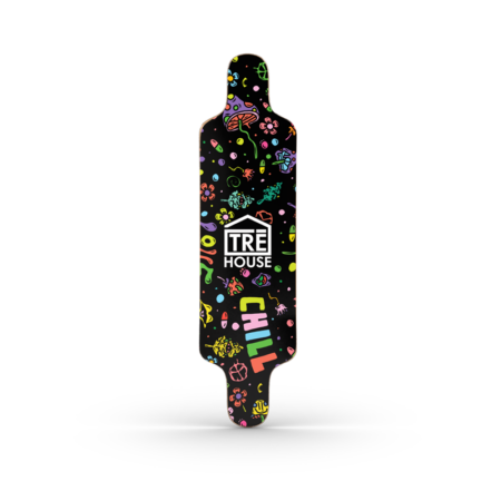 Sample - TRE House - Longboard Deck - 10"